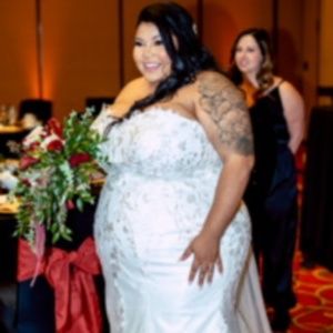 Custom made Wedding Dress and Veil